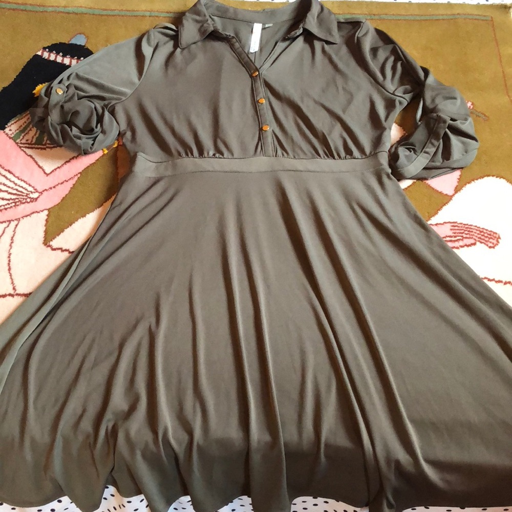 Forest Green Dress